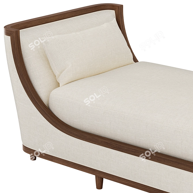 Modern Ventana Daybed Sofa: Stylish and Versatile 3D model image 3