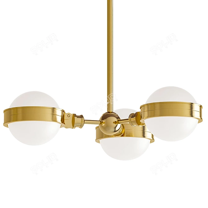 Modern Chandelier Collection 3D model image 4