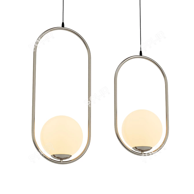 Modern Pendant Light Collection 3D model image 5