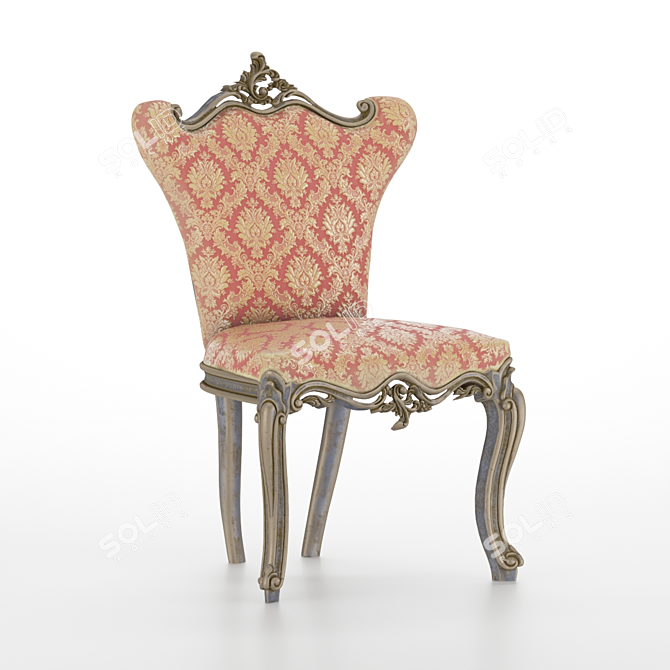 Timeless Classic Vintage Chair 3D model image 1