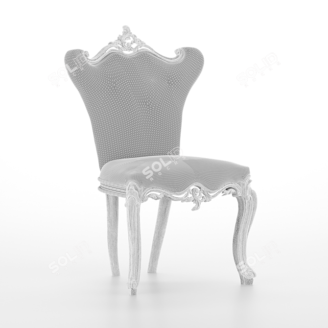 Timeless Classic Vintage Chair 3D model image 2