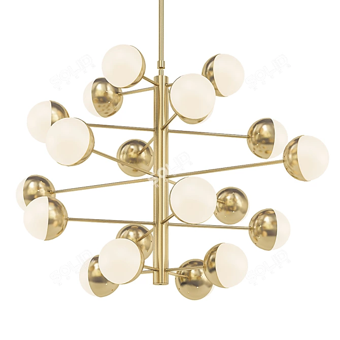 Modern Chandelier Collection 3D model image 4
