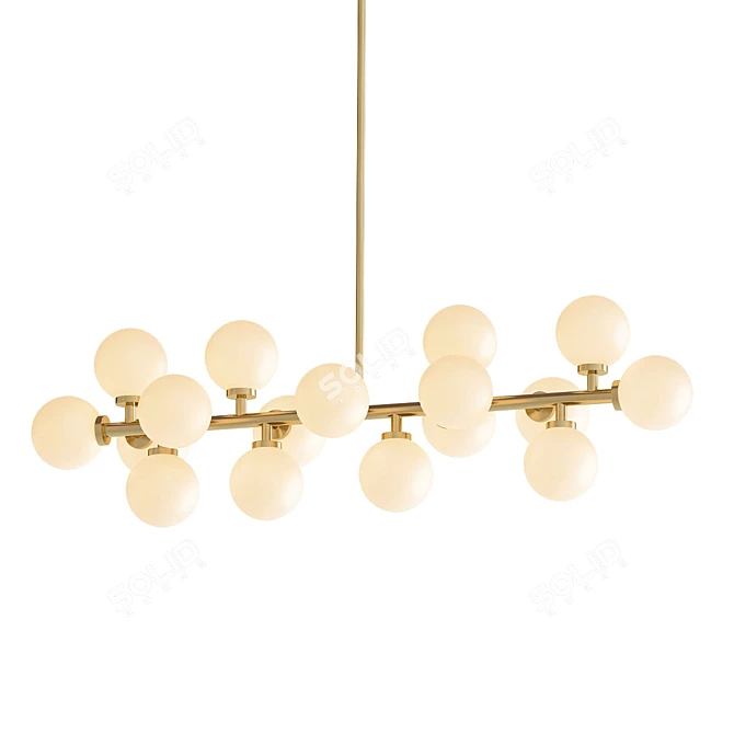 Modern Chandelier Collection 3D model image 5