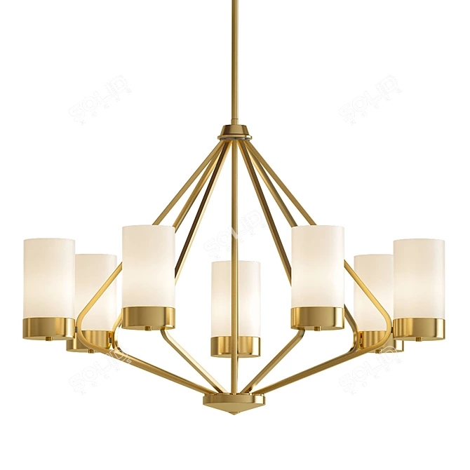 Modern Chandeliers Collection 3D model image 3