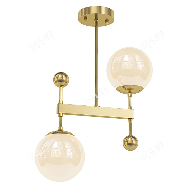 Modern Chandeliers Collection 3D model image 4