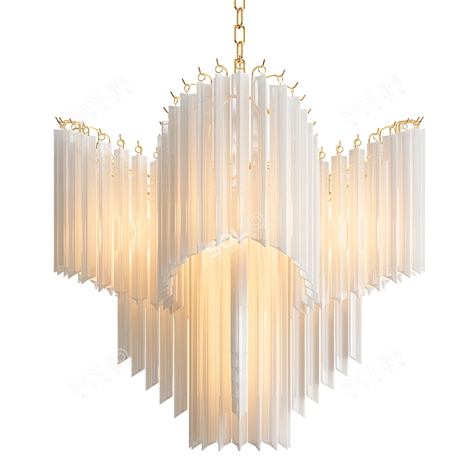 Stunning Pulsar Chandelier: Elegance Illuminated! 3D model image 2