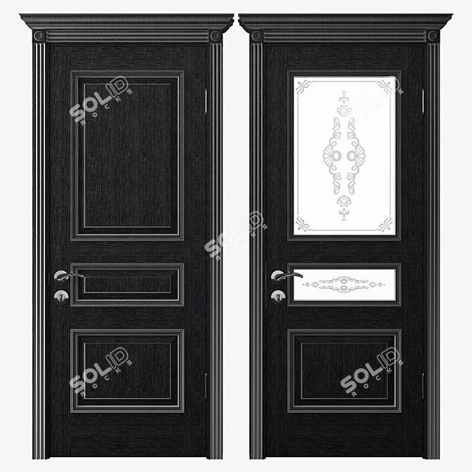 Elegant Vienna_Dark Doors 3D model image 1