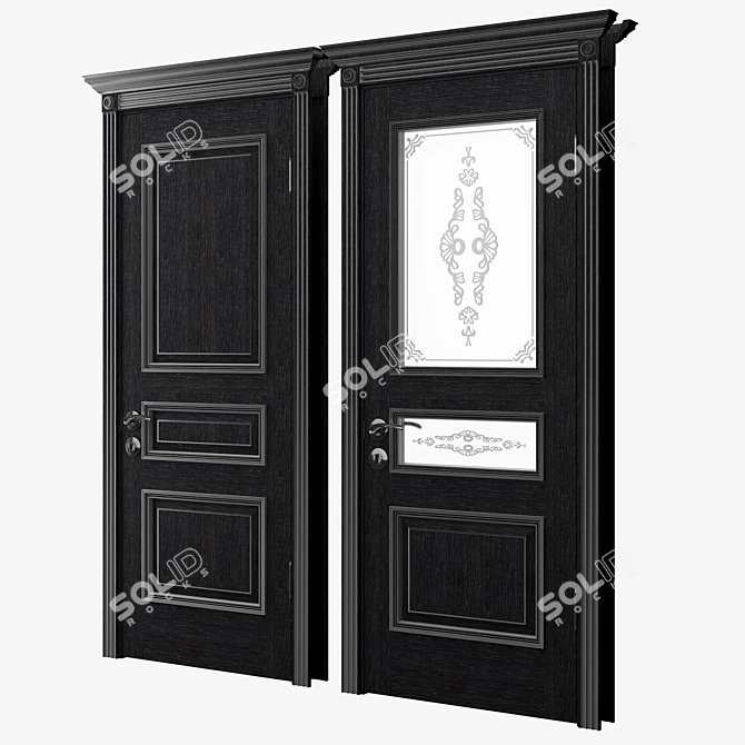 Elegant Vienna_Dark Doors 3D model image 2