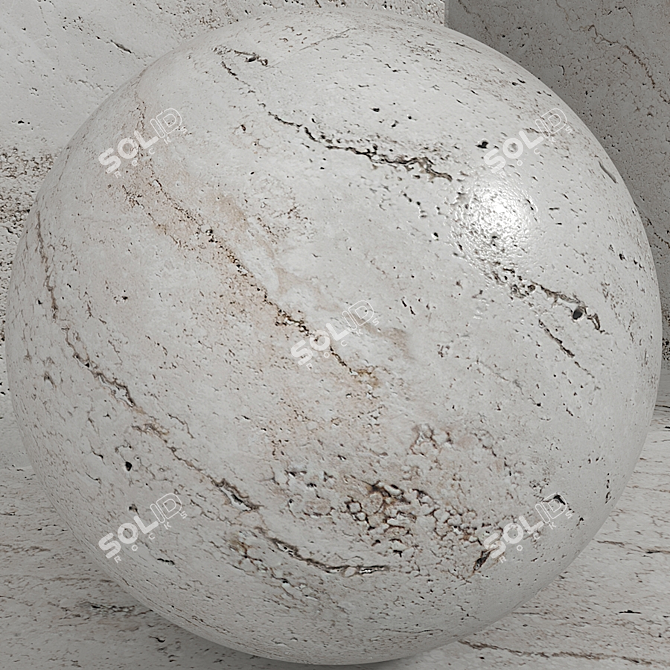 Seamless Stone Set 142 - High-Quality Material for Box Scenes 3D model image 4