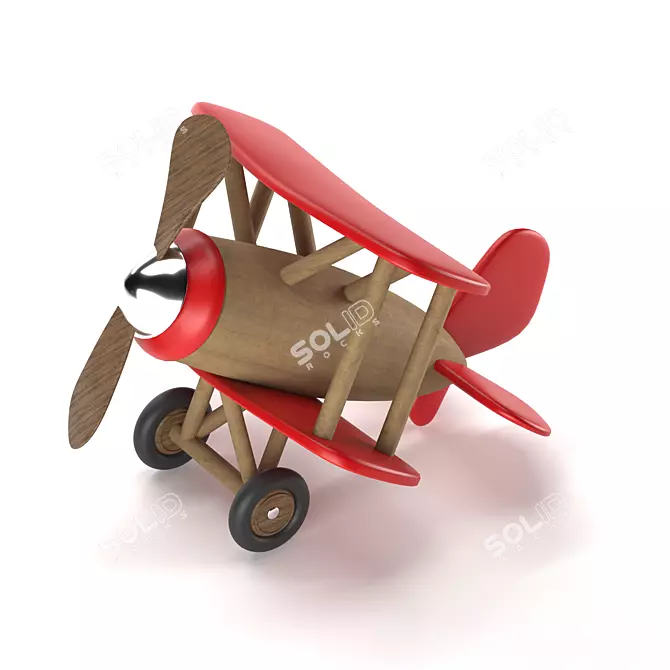 Kids Airplane: Model 2014 3D model image 1