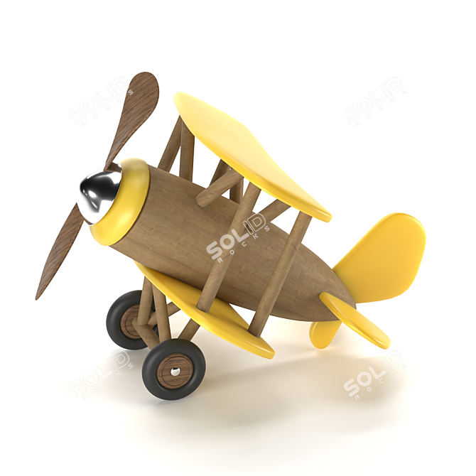 Kids Airplane: Model 2014 3D model image 2