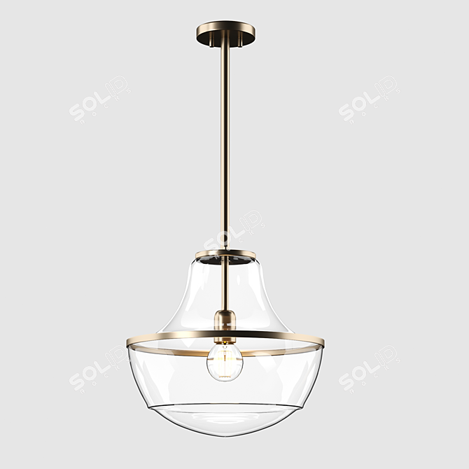 Villa Lumi Bardot A Modern Lamp 3D model image 1