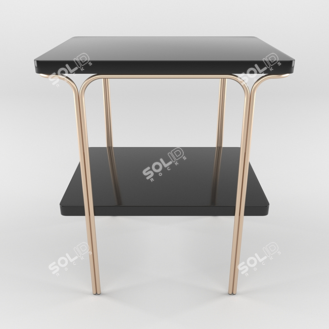 Luxore Double Coffee Table 3D model image 1