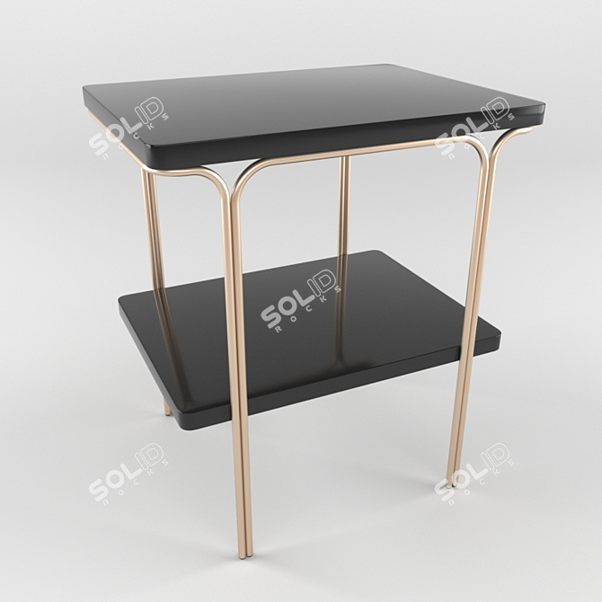 Luxore Double Coffee Table 3D model image 2