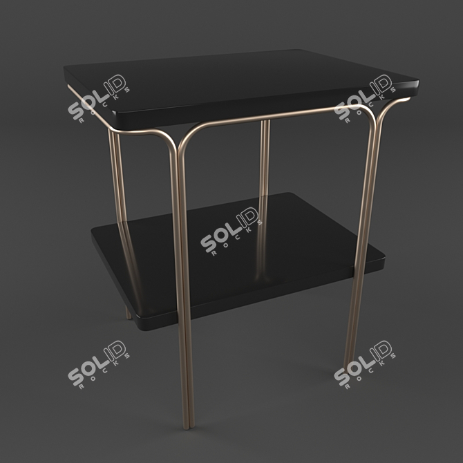 Luxore Double Coffee Table 3D model image 4