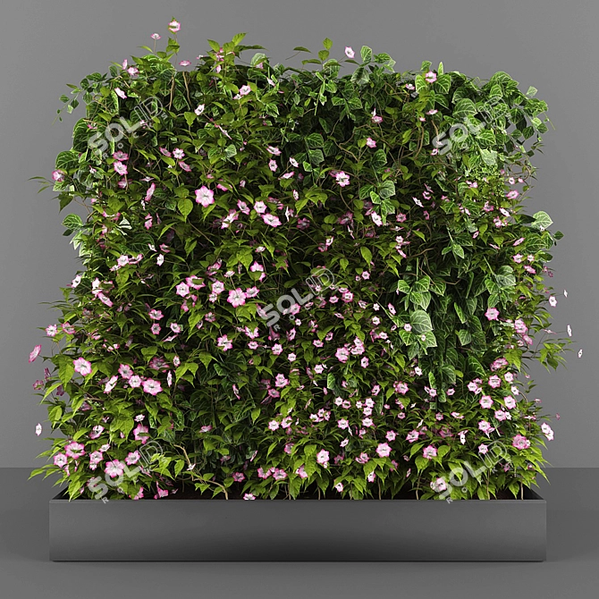 Polys Verts Vertical Garden: 078 3D model image 1