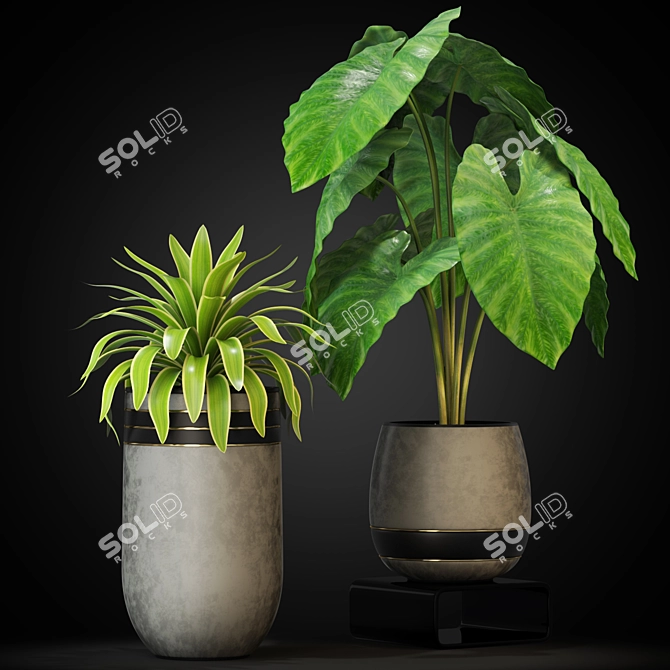 Diverse 270 Plant Collection 3D model image 5