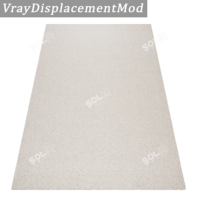 Luxury Carpets Set - High-Quality Textures 3D model image 3