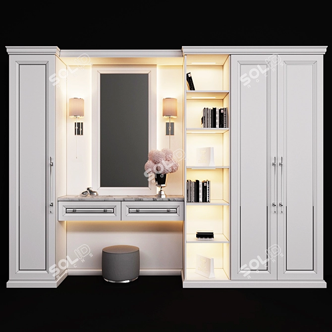 Roomy Closet for Your Space 3D model image 1