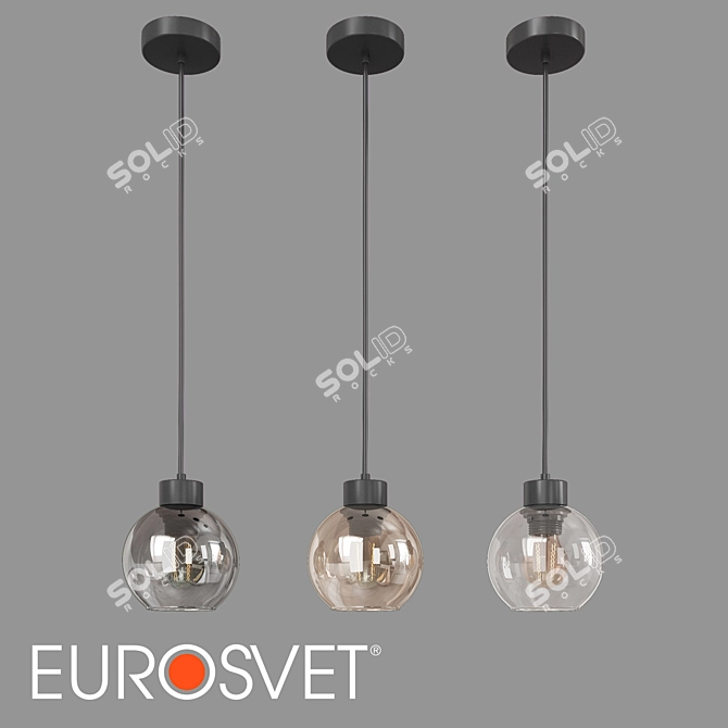 OM Pendant Lamp TK Lighting Cubus 3D model image 1