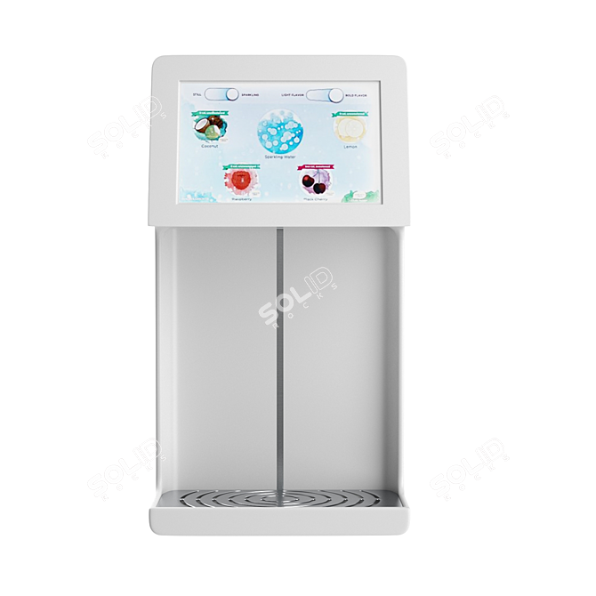 Bevi Fresh Dispenser: Countertop & Standup 3D model image 4