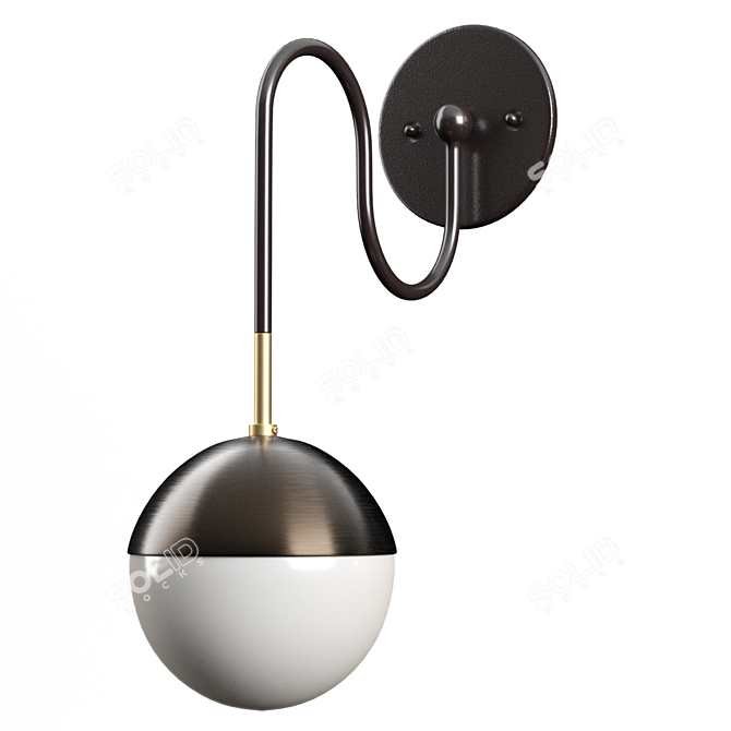 Atelier de Troupe Balise Sconce: Exquisite Lighting Solution 3D model image 3