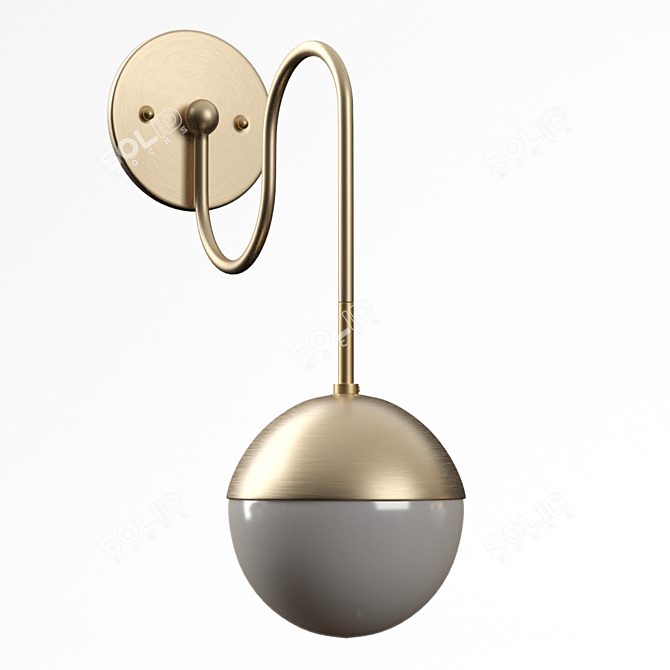 Atelier de Troupe Balise Sconce: Exquisite Lighting Solution 3D model image 4