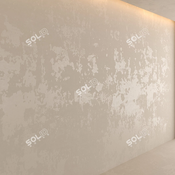 High-Quality Decorative Plaster 3D model image 3