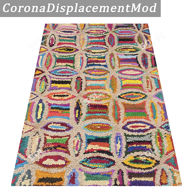 High-Quality Carpets Set 3D model image 4