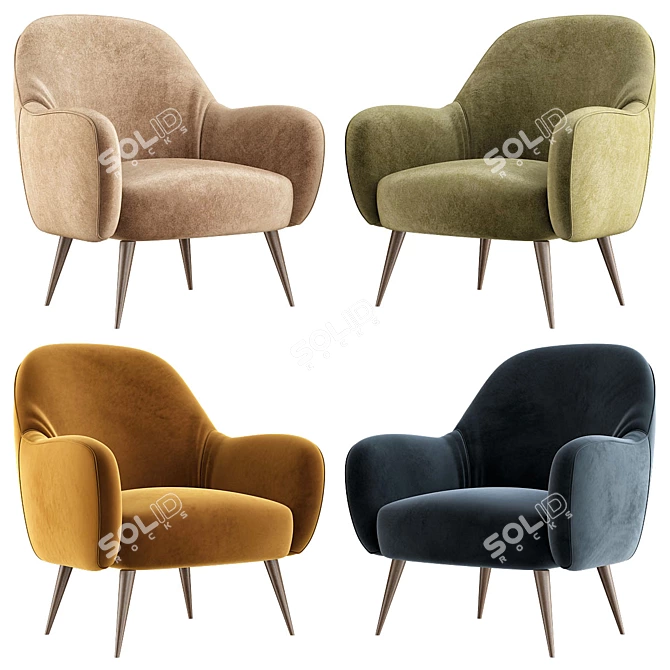 Elevate Your Comfort with Vibieffe 650 Nido 3D model image 2