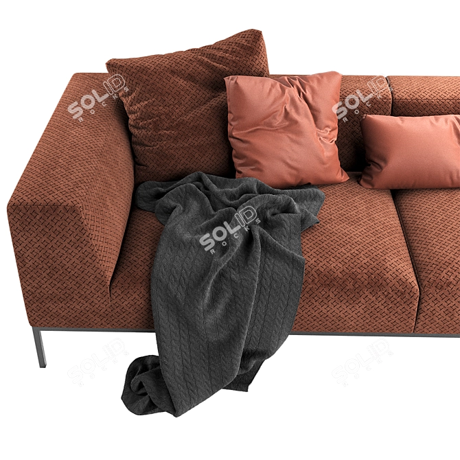 Modern Vision Furman Sofa 3D model image 3