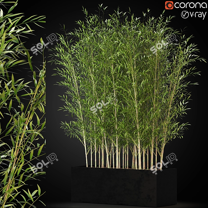 Lush Greenery: Plants Collection 271 3D model image 1