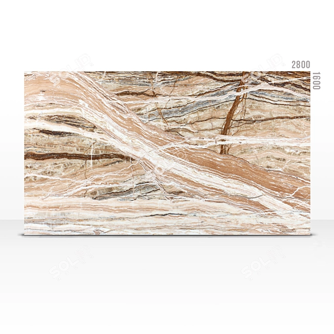 Luxury Marble Traveronix 3D model image 2