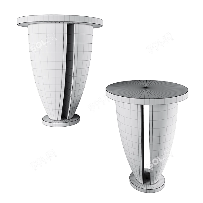 Colosseum Coffee Table: Stylish and Steady 3D model image 2