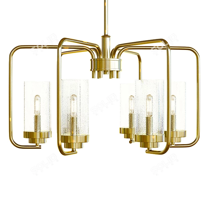 Modern Chandelier Collection 3D model image 4