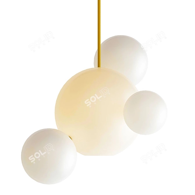 Modern Chandelier Collection 3D model image 3