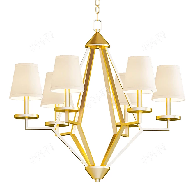 Modern Chandelier Collection 3D model image 5