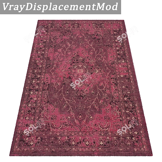 Versatile High-Quality Carpet Set 3D model image 3