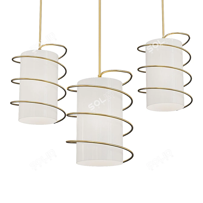 Modern Chandelier Collection 3D model image 2