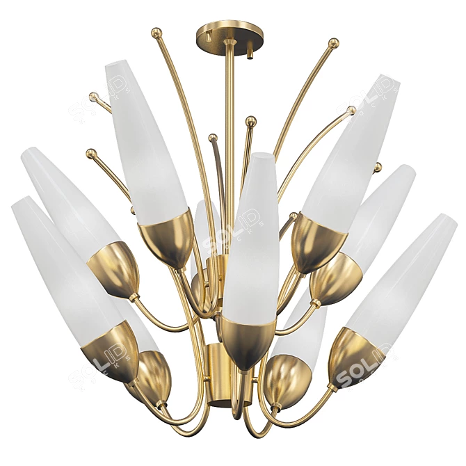 Modern Chandelier Collection 3D model image 3