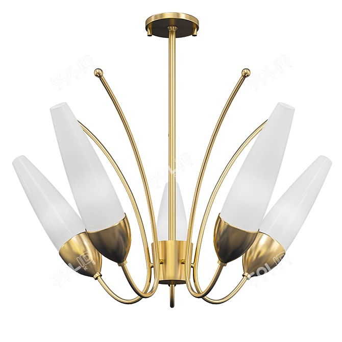 Modern Chandelier Collection 3D model image 4