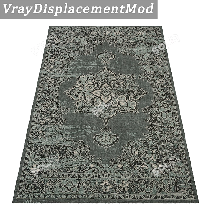 Luxury Carpet Set 3D model image 3