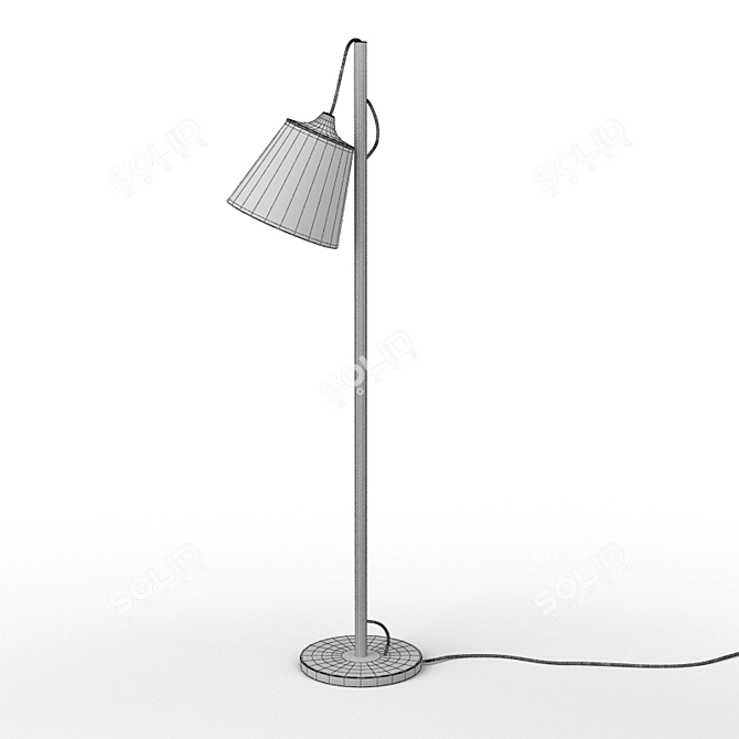 Modern Muuto Pull Lamp 3D model image 4