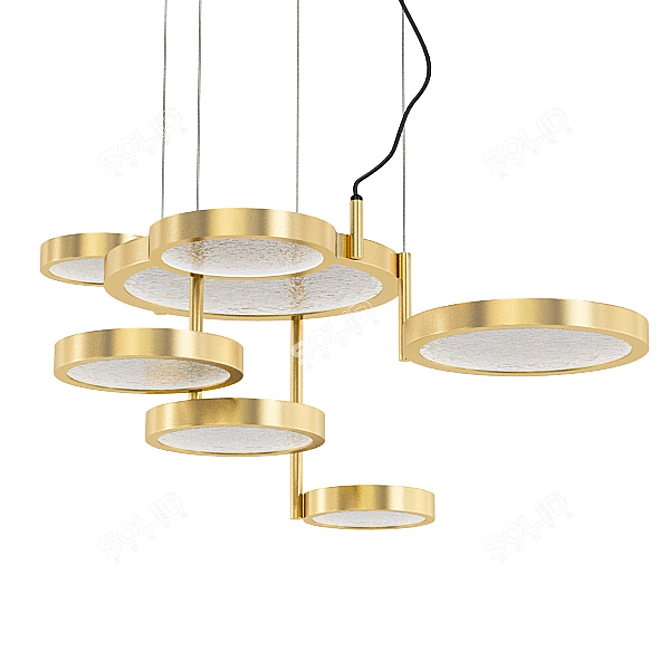 Contemporary Pendant Chandelier Collection 3D model image 3