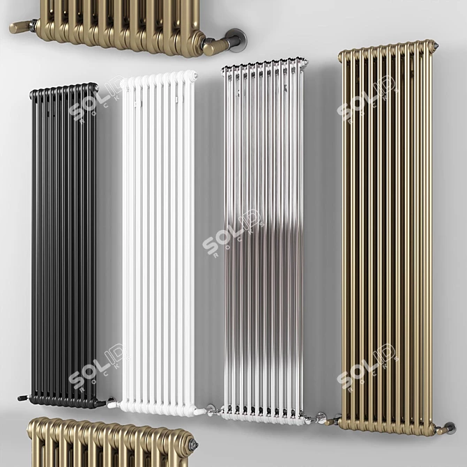 Stylish IRSAP TESI 2 Radiator 3D model image 2