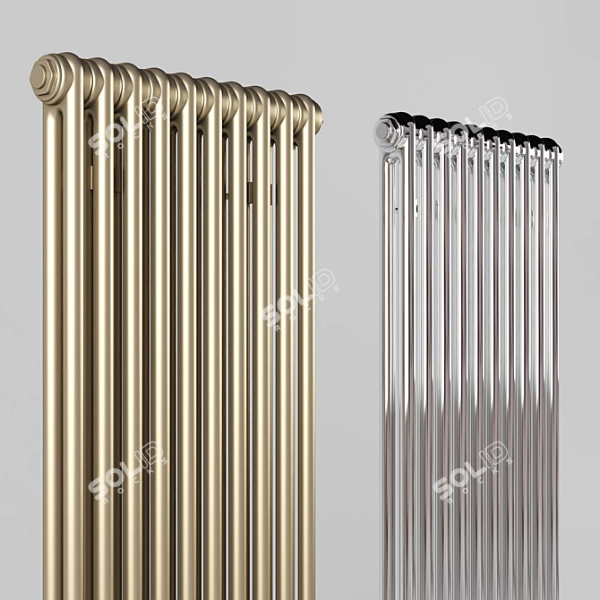 Stylish IRSAP TESI 2 Radiator 3D model image 8