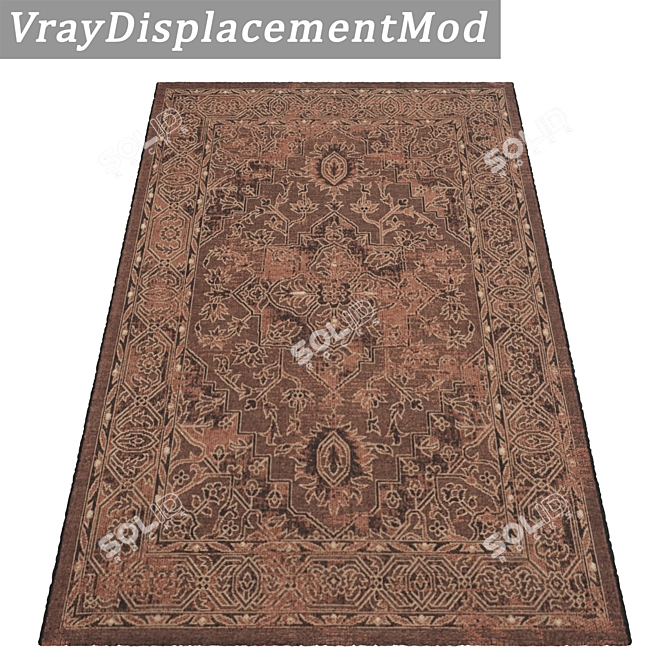 High-Quality Carpet Set 3D model image 3