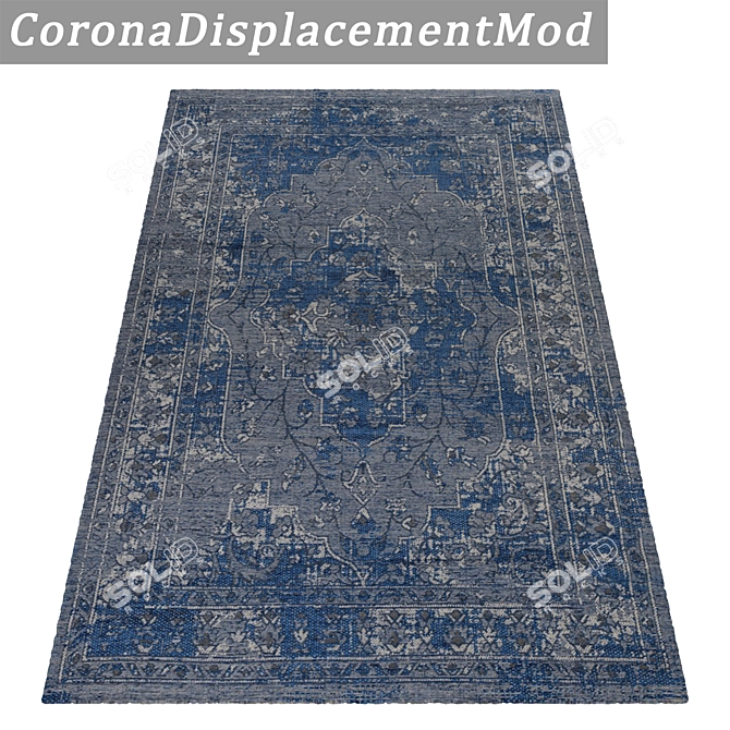 High-Quality Carpet Set 3D model image 4