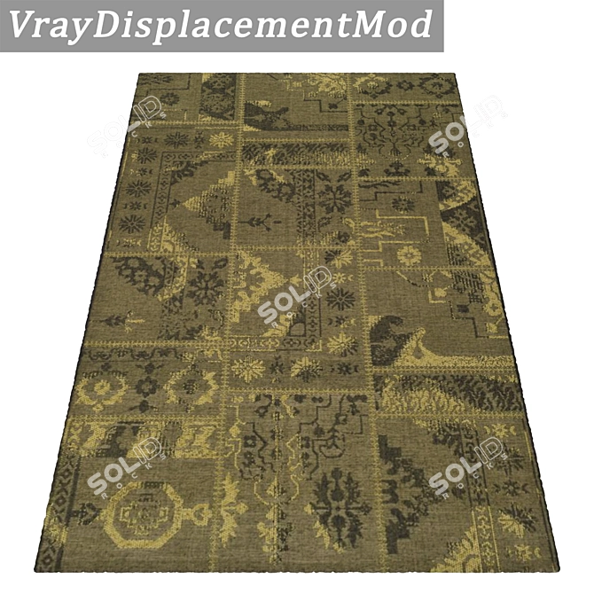 High-Quality Carpets Set 377 3D model image 3