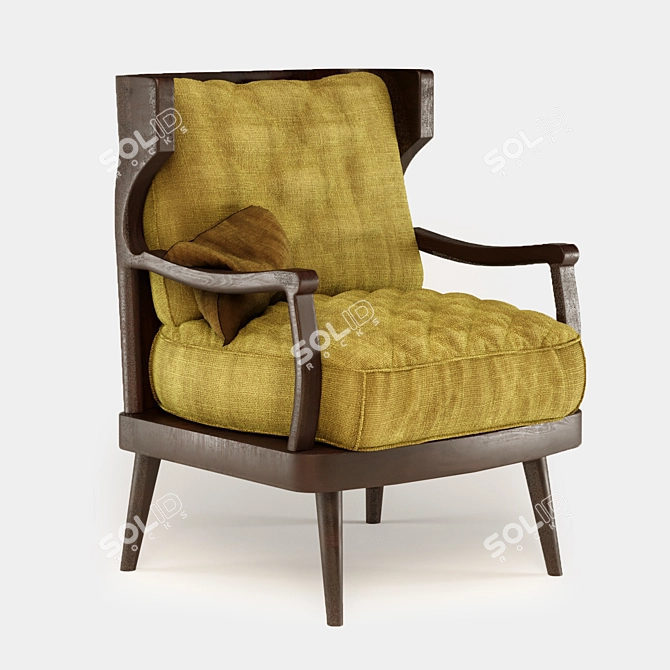 ComfortMax Armchair 3D model image 1